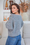 THE NIVEAH SWEATER - GREY Tops & Jumpers Goldie S 
