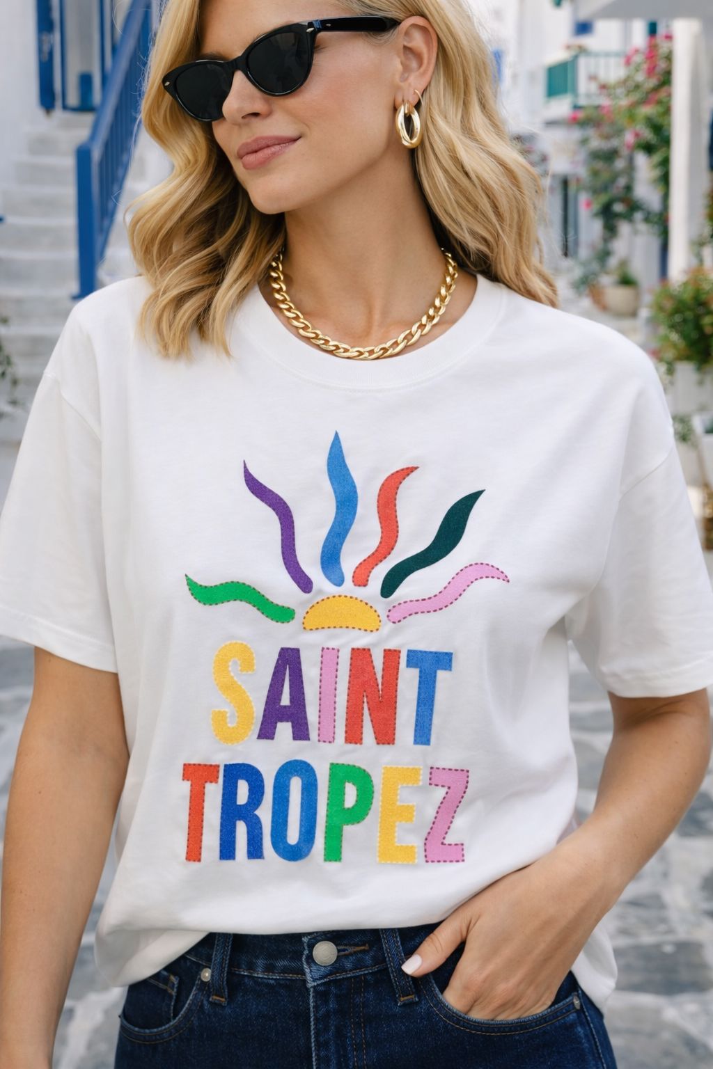 SOLEIL DE ST.TROPEZ TEE Tops & Jumpers Agnes 