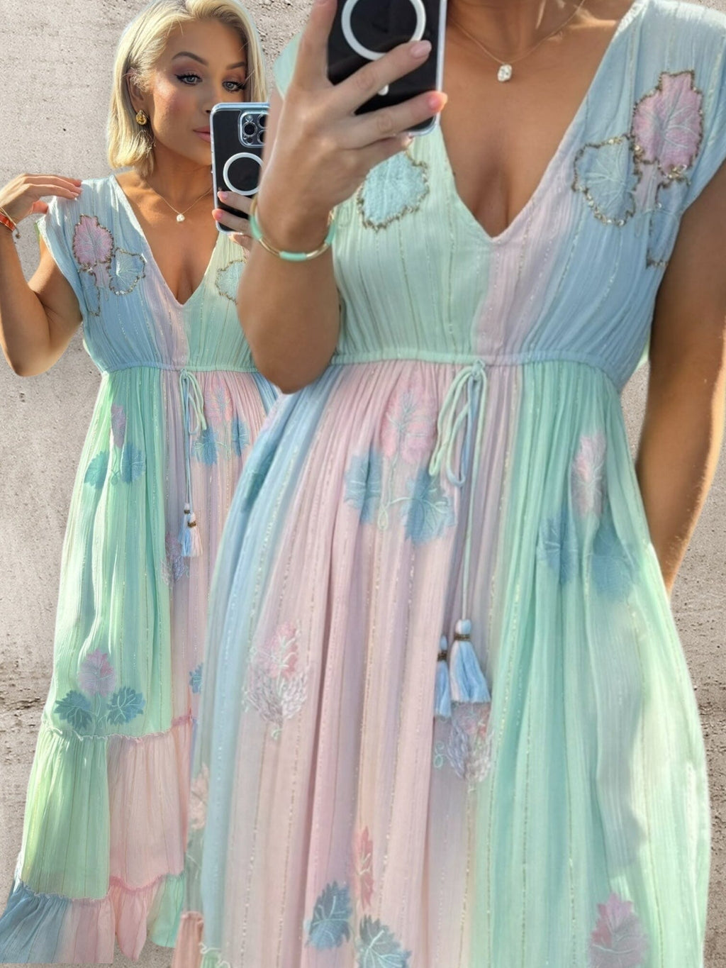 PALOMA MAXI - PASTEL DREAM Dresses Orlinn 