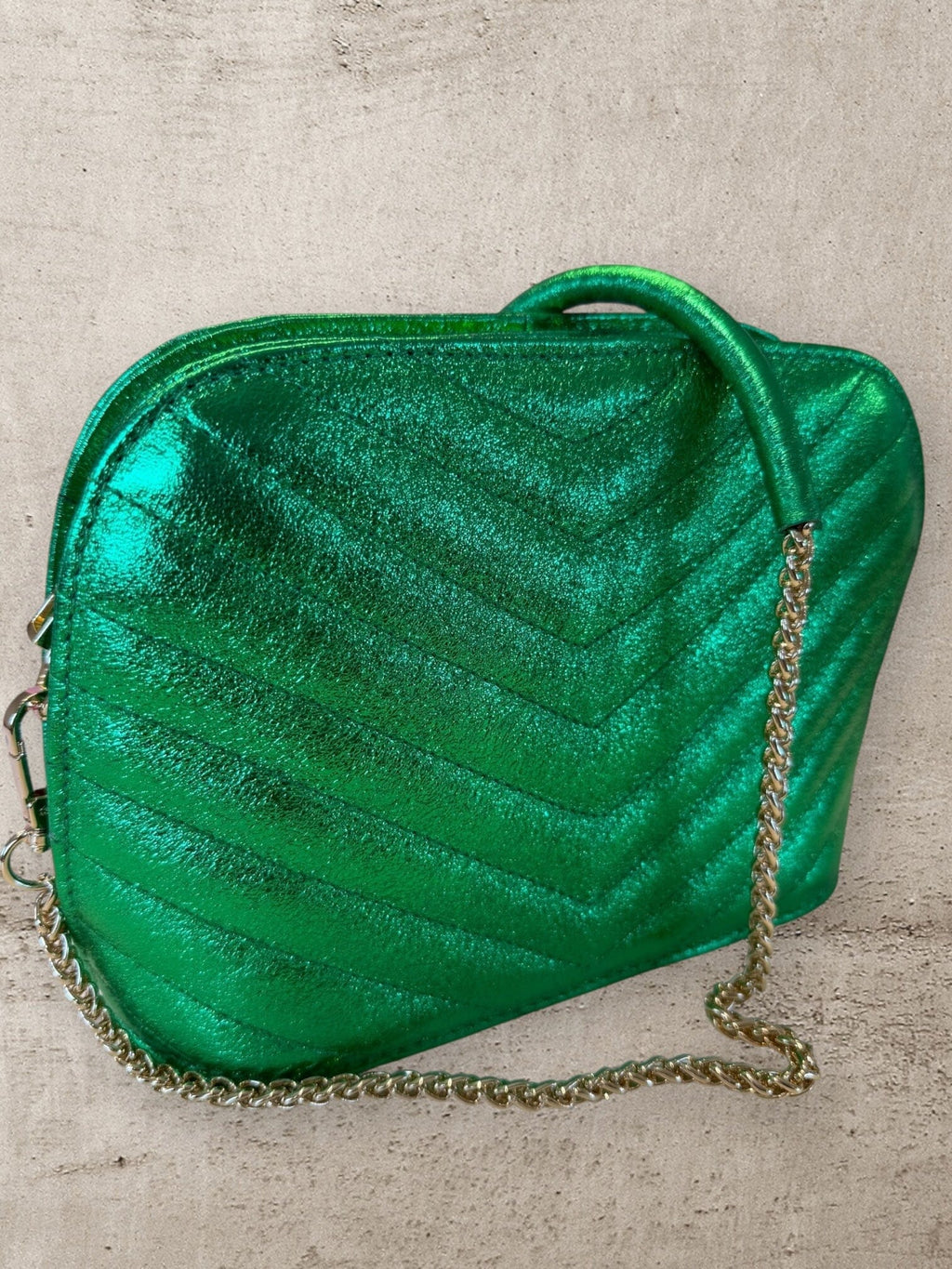 THE VERDE METALLIC BAG Jewellery & Accessories Aurenna 