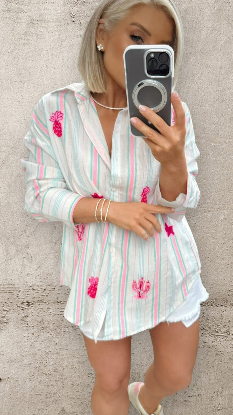 THE CABANA POP SHIRT Coco Boutique 