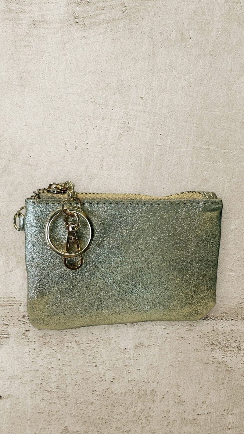 NOVA METALLIC LEATHER PURSE Jewellery & Accessories Aurenna 