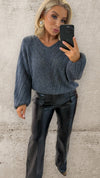 THE STORME KNIT - DARK GREY Knitwear Gigi Lu 
