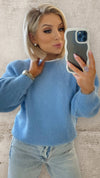 PETRA SUPER SOFT SWEATER - BABY BLUE Knitwear Gigi Lu 
