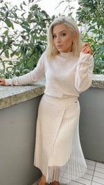 ROSE PEARL SWEATER - BEIGE GOA GOA 