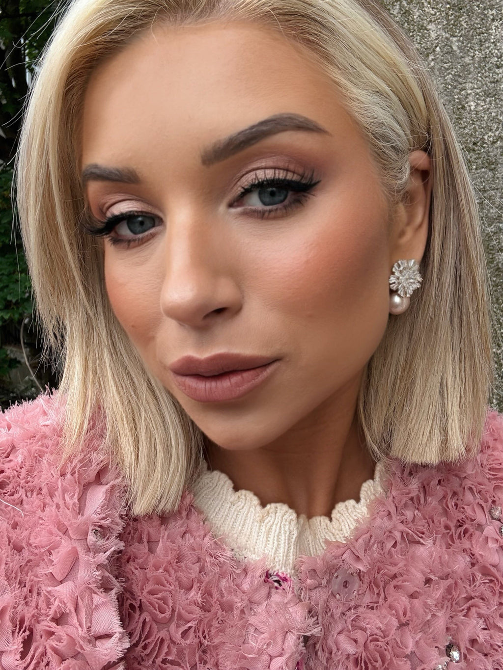 THE CELESTÉ EARRINGS - PEARLISED PINK Jewellery & Accessories Coco Boutique 
