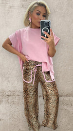 THE SARA RELAXED TOP - BABY PINK Bottoms, Jeans & Skirts Coco Boutique 