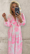 THE WILLOW DRESS - FLUO PINK Dresses Coco Boutique 