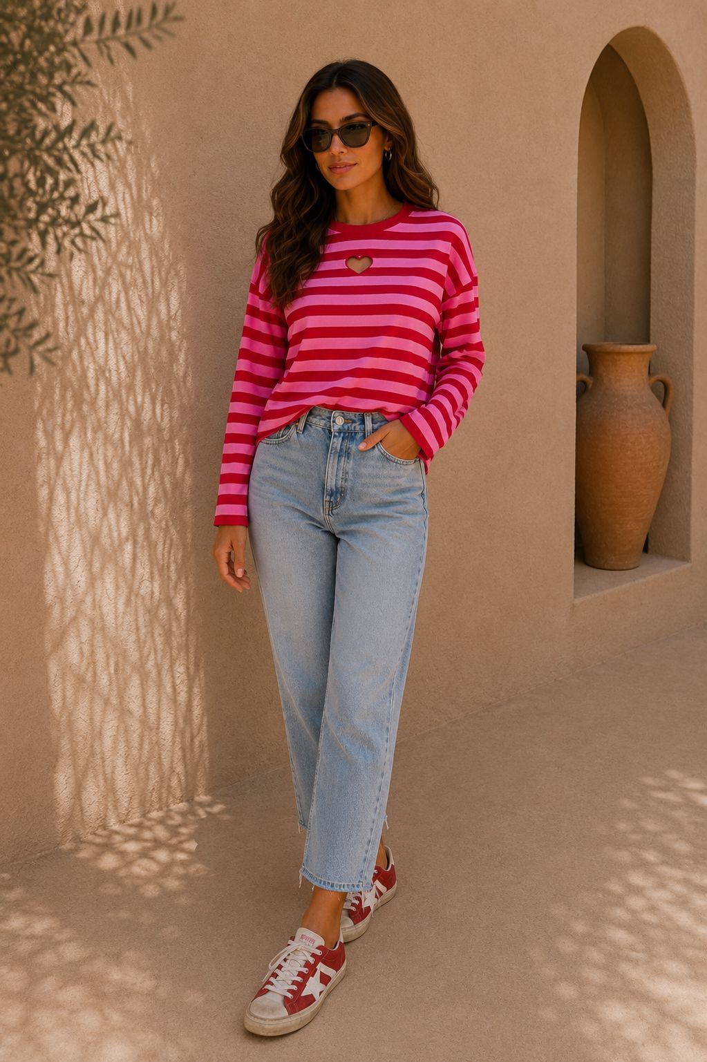 THE AMOUR STRIPE TOP Tops & Jumpers Agnes 