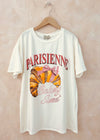 PARIS PASTRY T-SHIRT- CREAM Tops & Jumpers LUMIN 