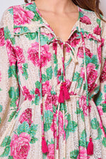 CLAUDIA BOHO FLORAL DRESS Dresses Coco Boutique 