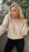 PETRA SUPER SOFT SWEATER - LATTE Knitwear Gigi Lu 