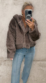 SIENNA LUXE JACKET - CHOCOLATE Coats & Blazers Lumana 