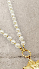 GOLDEN BLOSOM PEARL NECKLACE Jewellery & Accessories Coco Boutique 