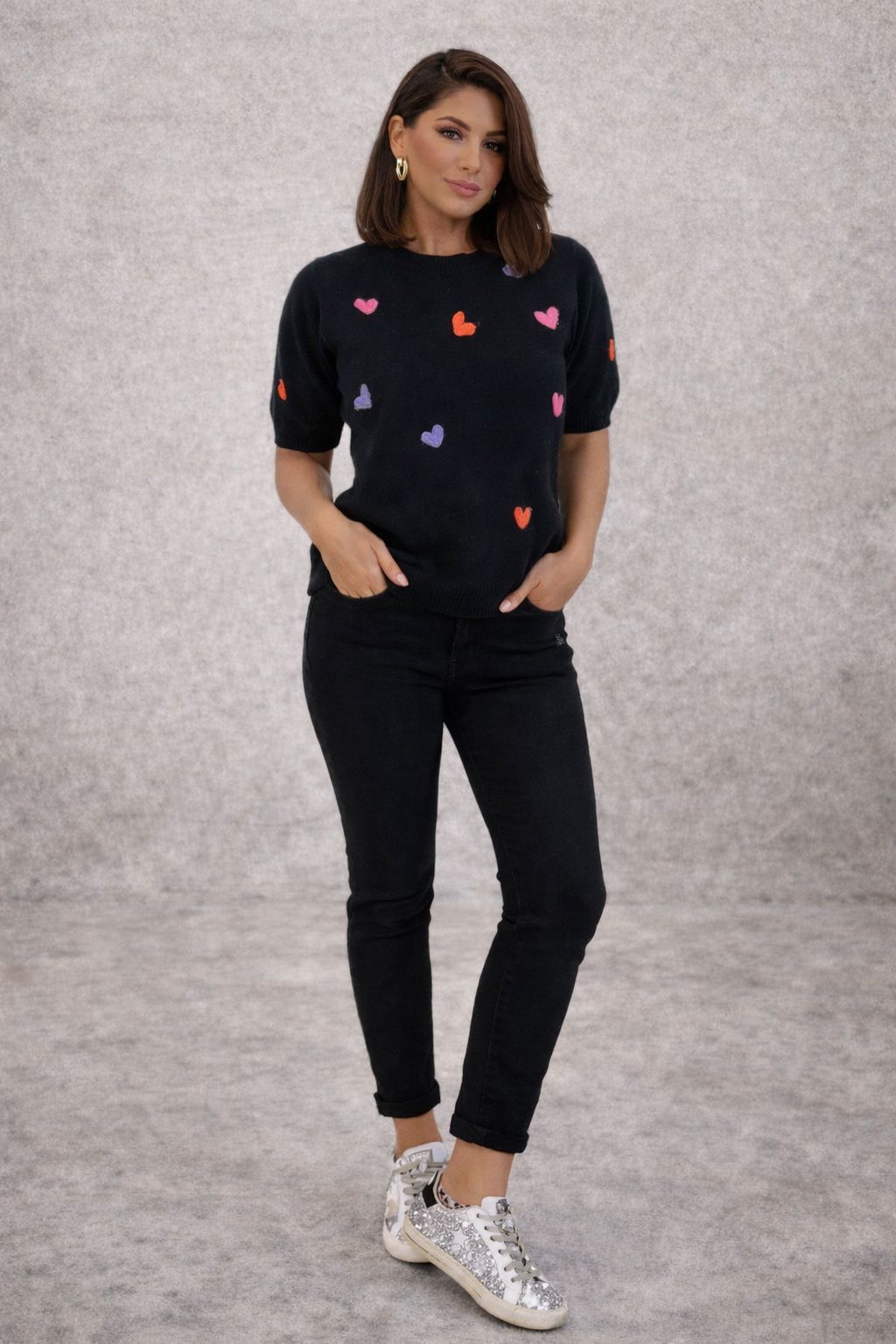 THE AMORE HEART KNIT Coats & Blazers Avril Vin 