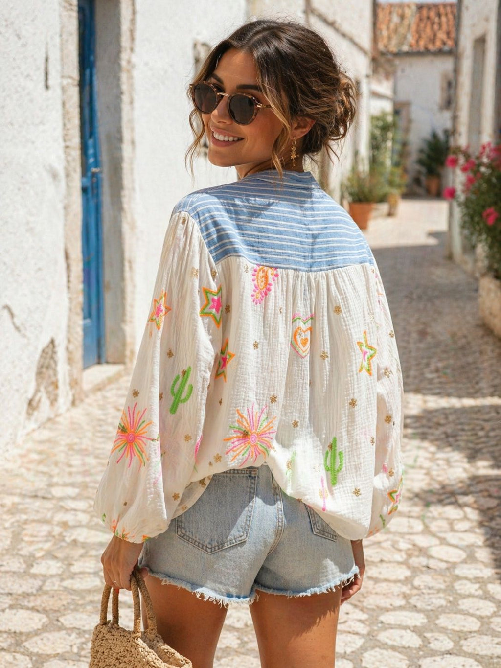 THE STARLIGHT NEON BLOUSE Coats & Blazers Avril Vin 