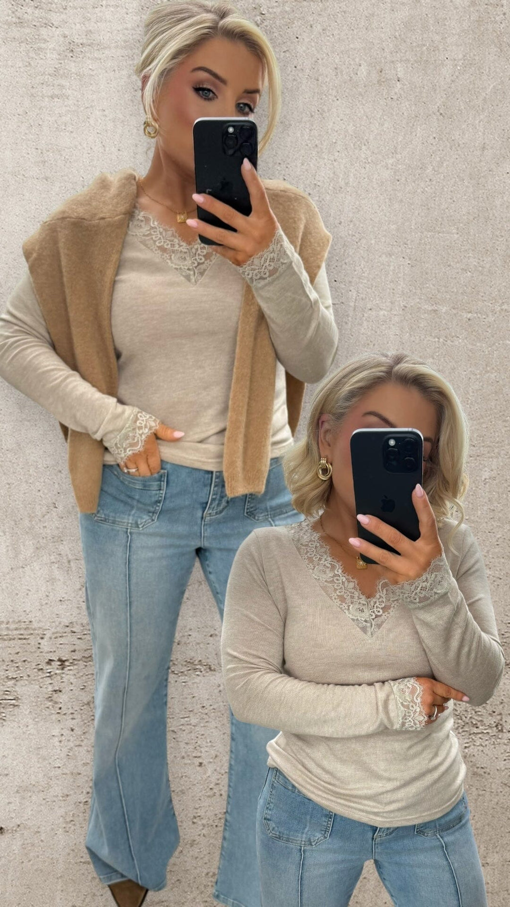 THE LACIE LUXE TOP - OAT Tops & Jumpers Agnes 