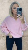 SEREN ALPACA SWEATER - BABY ROSE Knitwear Gigi Lu 
