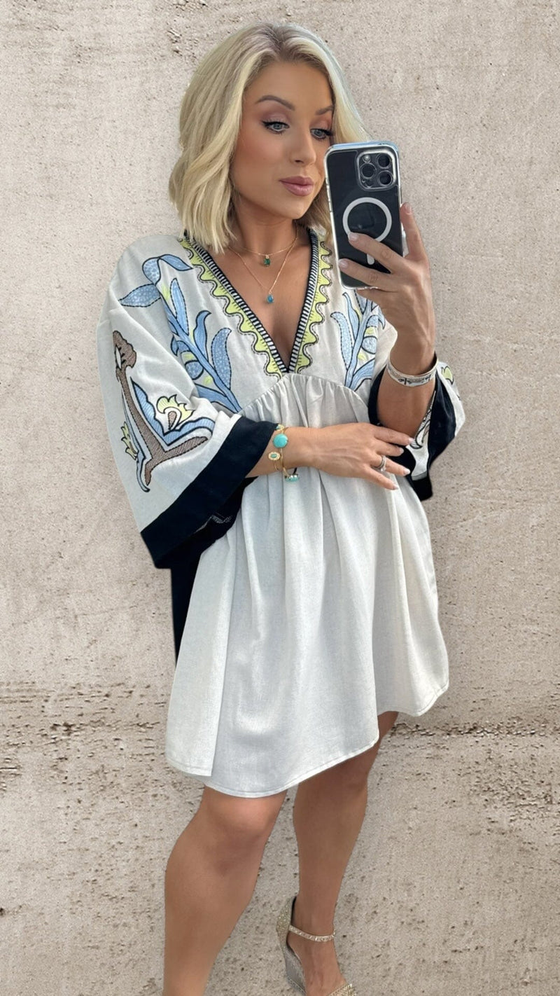 THE RIVIERA MINI DRESS Dresses Coco Boutique 
