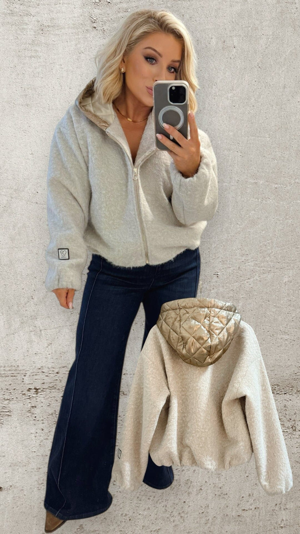 THE AURELIA JACKET - CREAM Coats & Blazers Avril Vin 