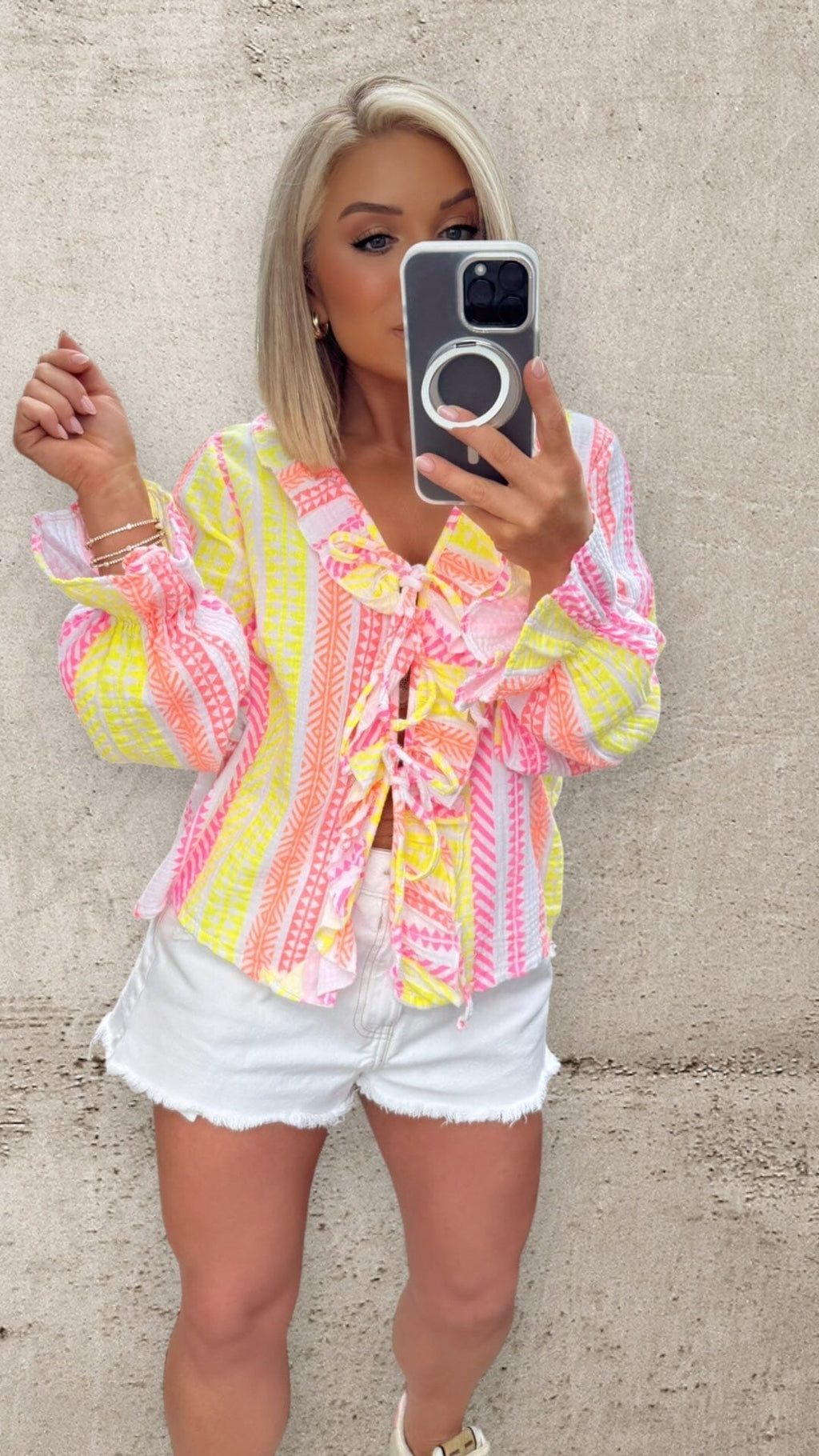 THE RIO BLOUSE - WHITE Coco Boutique 