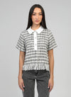 AMY TWEED TOP - CREAM Tops & Jumpers Agnes 