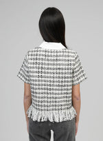 AMY TWEED TOP - CREAM Tops & Jumpers Agnes 