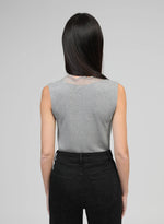 ALICE GREY LACE-TRIM TANK Tops & Jumpers Agnes 