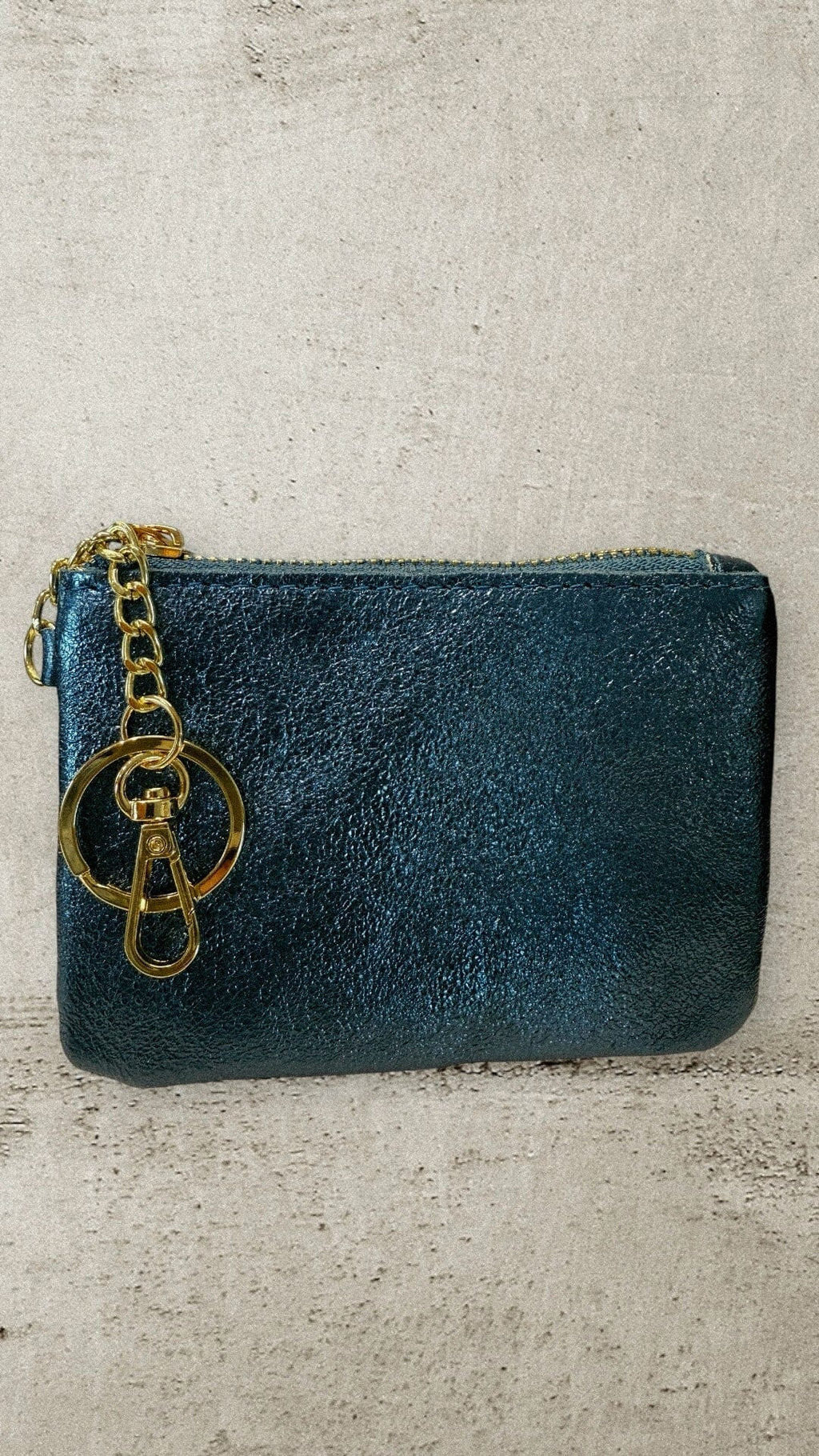 NOVA METALLIC LEATHER PURSE Jewellery & Accessories Aurenna 