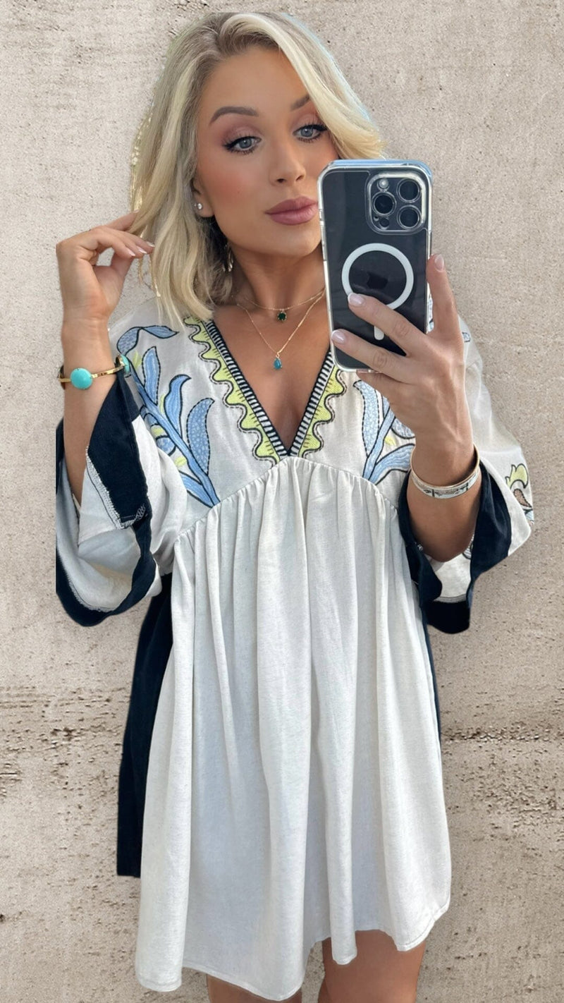 THE RIVIERA MINI DRESS Dresses Coco Boutique 