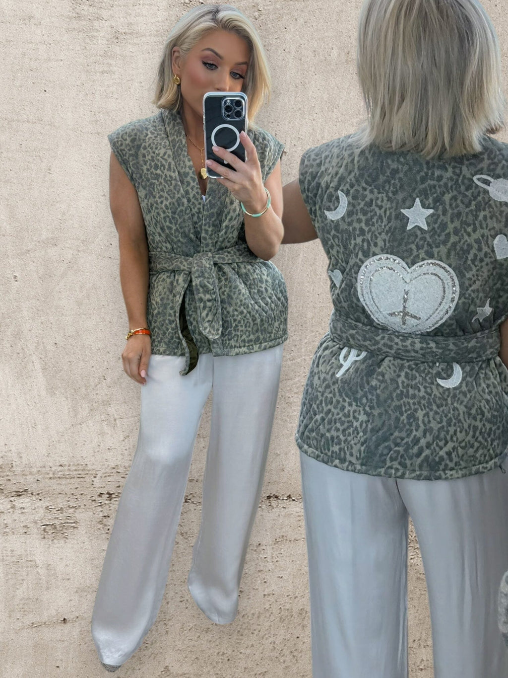 COSMIC HEART GILET Gilet Coco Boutique 