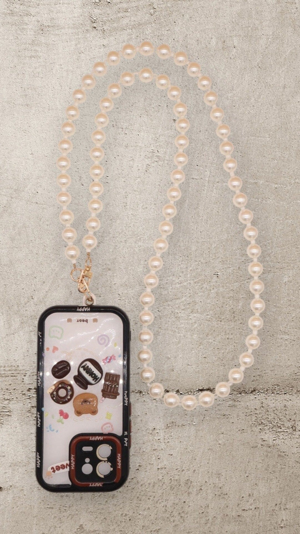 THE IVORY PEARL PHONE CHAIN Jewellery & Accessories LALISTA 