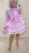 THE ELLE DRESS - PERFECT PINK Dresses Noeline 