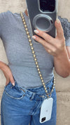 THE CHAMPAGNE PEARL PHONE CHAIN Jewellery & Accessories LALISTA 