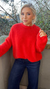 THE FESTIVE DREAM KNIT - RED Knitwear Gigi Lu 