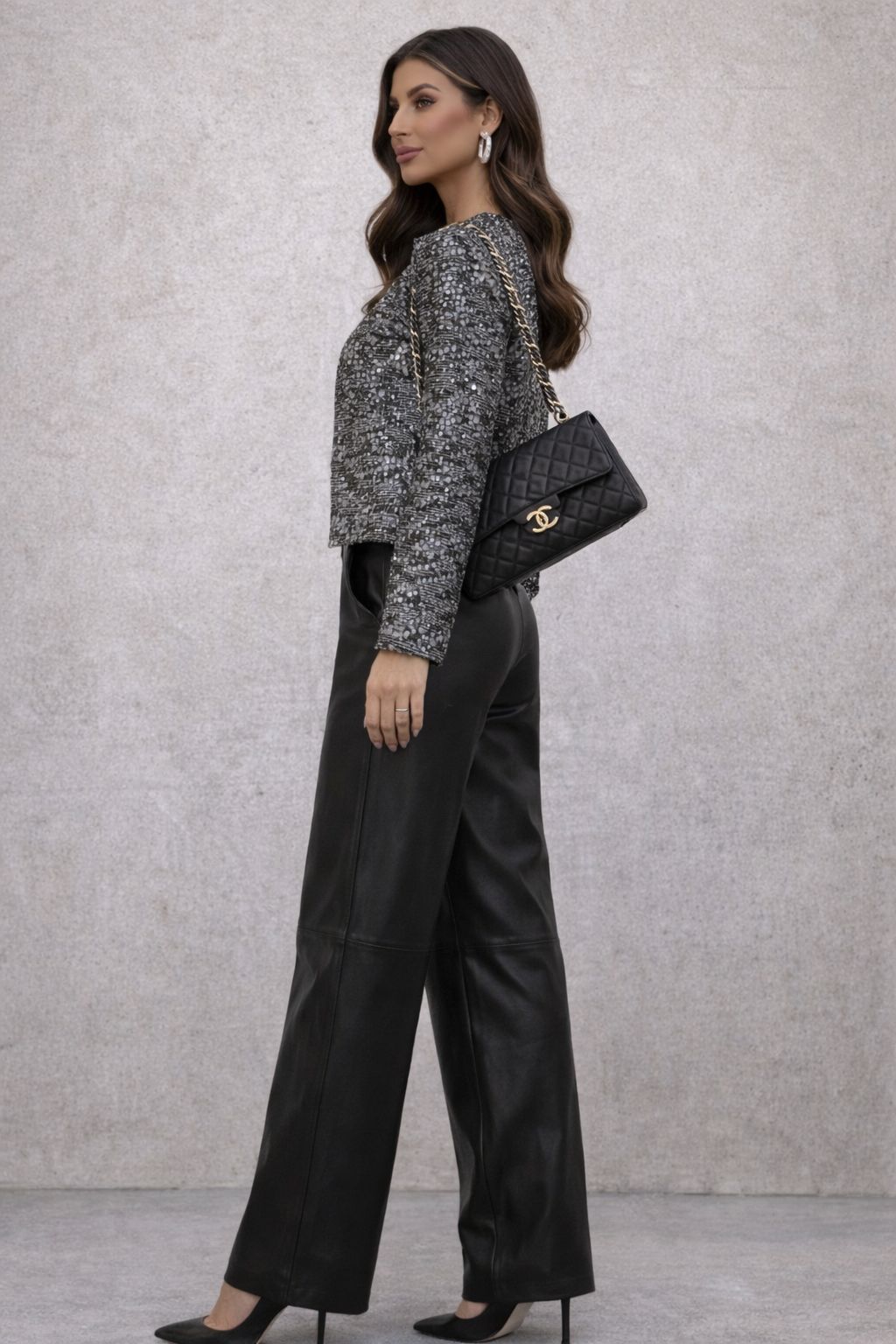 MIDNIGHT SEQUIN JACKET Coats & Blazers Goya 