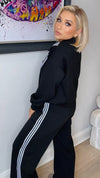 THE LUXE SCUBA TROUSERS Bottoms, Jeans & Skirts Avril Vin 