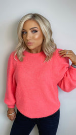 PETRA SUPER SOFT SWEATER - CORAL Sweatshirt CG Luxe 