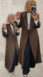 THE CHOCOLATE LUXE COAT Coats & Blazers Goldie S 
