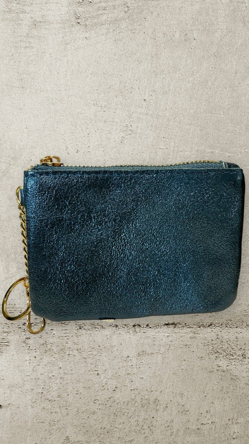 NOVA METALLIC LEATHER PURSE Jewellery & Accessories Aurenna 