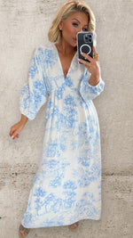 THE WILLOW DRESS - SKY BLUE Dresses Noeline 