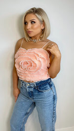 DALTA ROSE BLOOM TOP - BLUSH Coco Boutique 