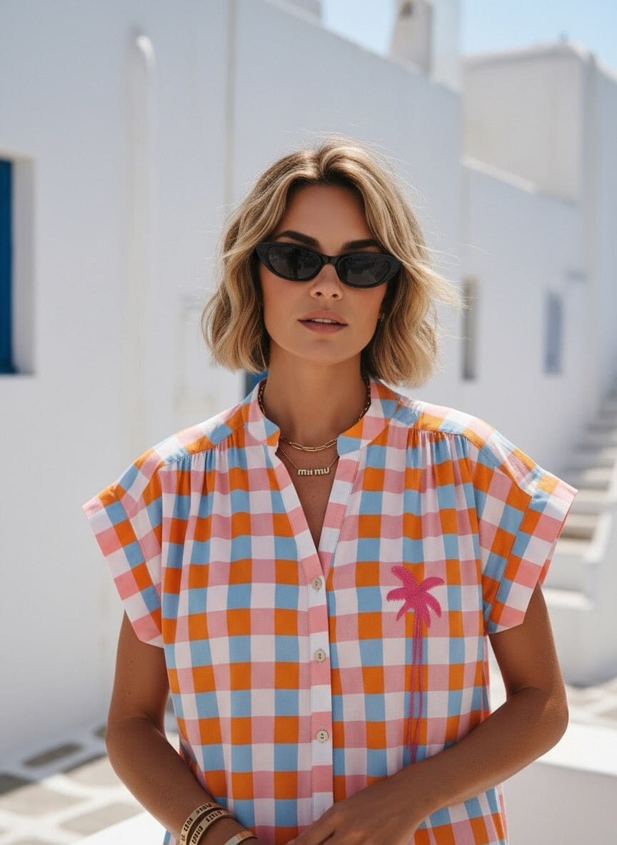 THE PALMA BREEZE DRESS Coats & Blazers Avril Vin 