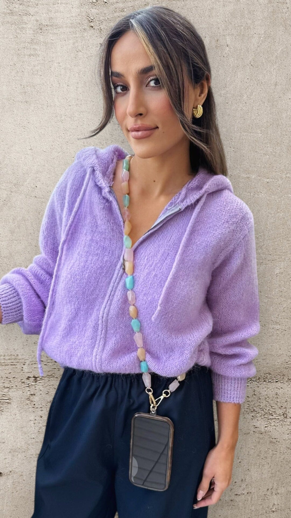 CELESTE PHONE CARRIER - PASTEL GEMSTONE Jewellery & Accessories LALISTA 