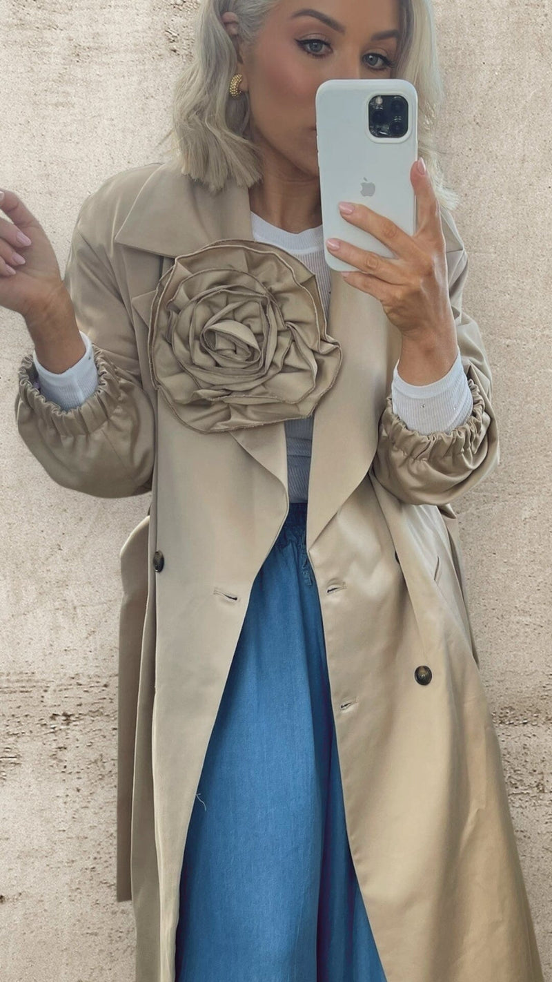 THE CAMILA TRENCH Coats & Blazers Pyab 