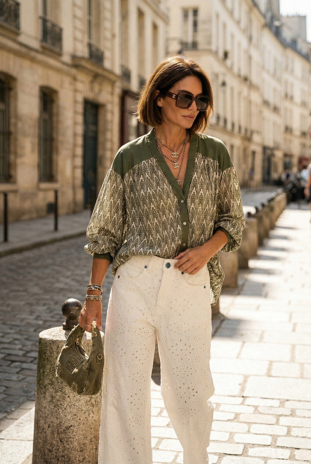 THE SOLARA BRODERIE JEANS Bottoms, Jeans & Skirts Avril Vin 