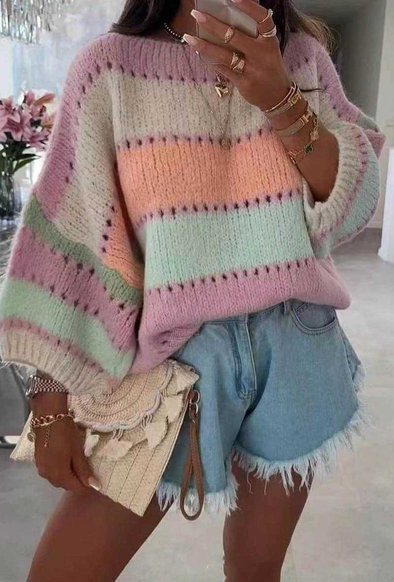 THE DREAMY STRIPE KNIT Knitwear Coco Boutique 