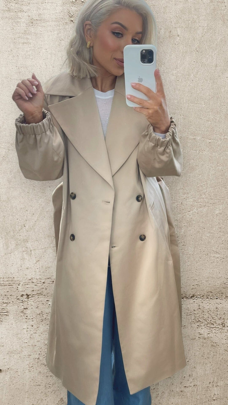 THE CAMILA TRENCH Coats & Blazers Pyab 