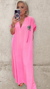 THE PALOMA PALM DRESS Dresses Coco Boutique 