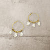 THE OLIVIA PEARL HOOPS Jewellery & Accessories Coco Boutique 